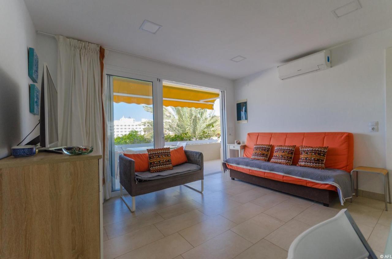 Holiday Apartment With Direct Sea Promenade Access มาสปาโลมาส ภายนอก รูปภาพ
